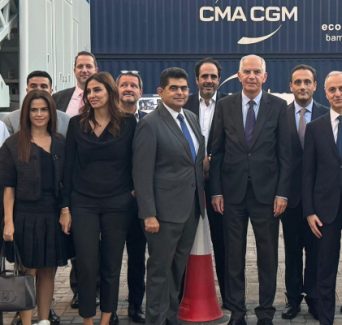Visite de la CMA-CGM et du terminal container du port de Beyrouth
