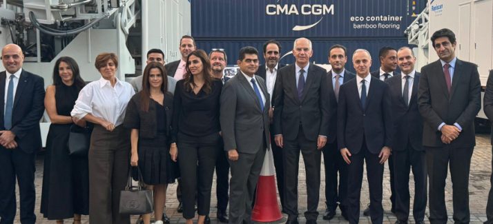 Visite de la CMA-CGM et du terminal container du port de Beyrouth