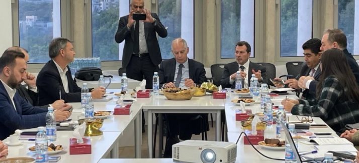 Réunion de rentrée avec le ministre des technologies de l'information et de l'IA